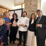 Il Delegato, la Simposiarca, il cuoco, la relatrice e la Vice Delegata