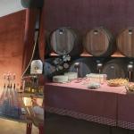 Sala degustazione e buffet della Cantina