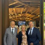 Da sinistra: il Segretario Generale Roberto Ariani, la Delegata Romana Selli, il past Delegato Leonardo Colafiglio