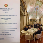Menu e cena di gala