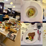 Degustazione di formaggi e portate