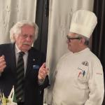 Delegato Messina con lo chef Carmine de LA BUCA