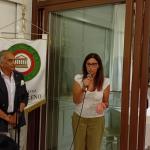 Il Delegato Vittorio Ricci e la chef Marilena Papetti