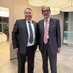 (da sinistra) Emilio Casati (Delegato), Uberto Vanni d’Archirafi (Console Generale d’Italia a Lugano)