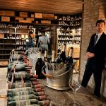 Uno scorcio della cantina