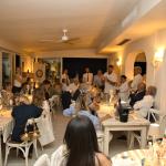 4. La sala durante il ringraziamento alla chef Elena Sapio e al titolare Andrea Fabbri.