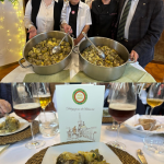 Il Delegato con le cuoche; Carciofi alla Prezzana