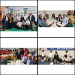 La Delegata con i cuochi ed i partecipanti alla serata La Delegata con i cuochi ed i partecipanti alla serata