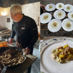Pramstrahler con i riebl; canederli; Gröstl di stoccafisso