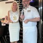 Roberta Marini De Plano e Chef Michele Casadei Massari