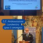 L'intervento dell'Ambasciatore Lambertini